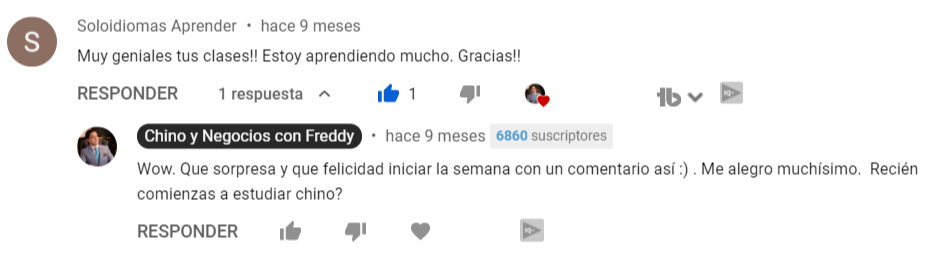 Muy geniales tus clases!